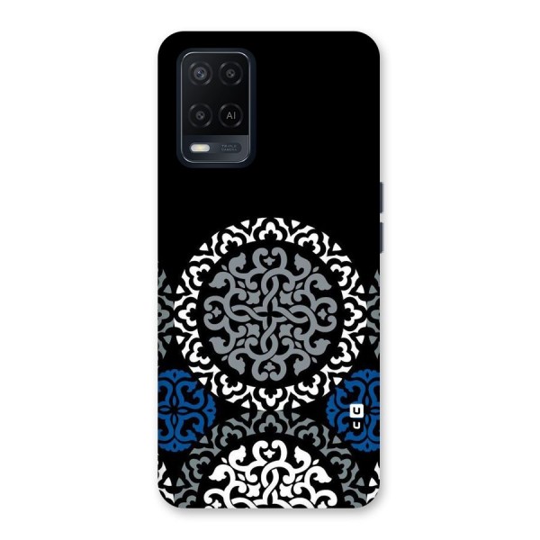 Mandala Circle Pattern Back Case for Oppo A54