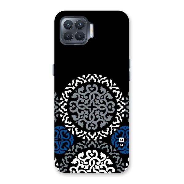 Mandala Circle Pattern Back Case for Oppo F17 Pro