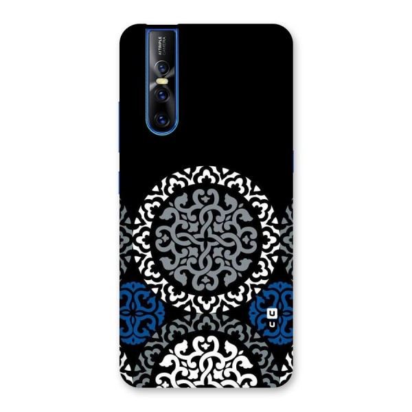 Mandala Circle Pattern Back Case for Vivo V15 Pro