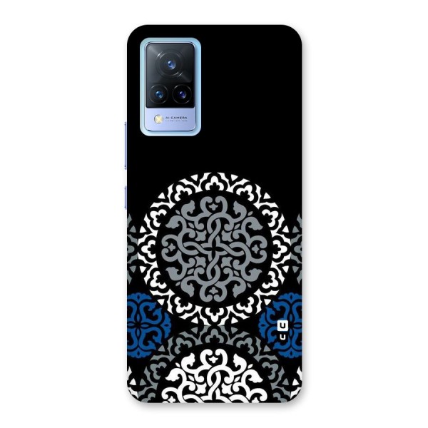 Mandala Circle Pattern Back Case for Vivo V21 5G