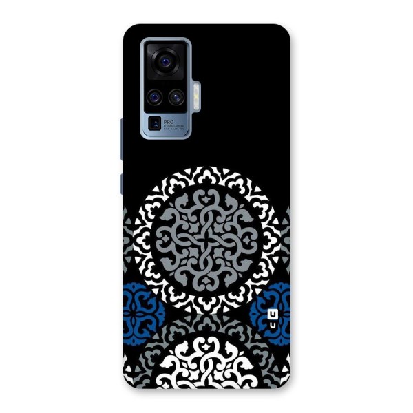 Mandala Circle Pattern Back Case for Vivo X50 Pro