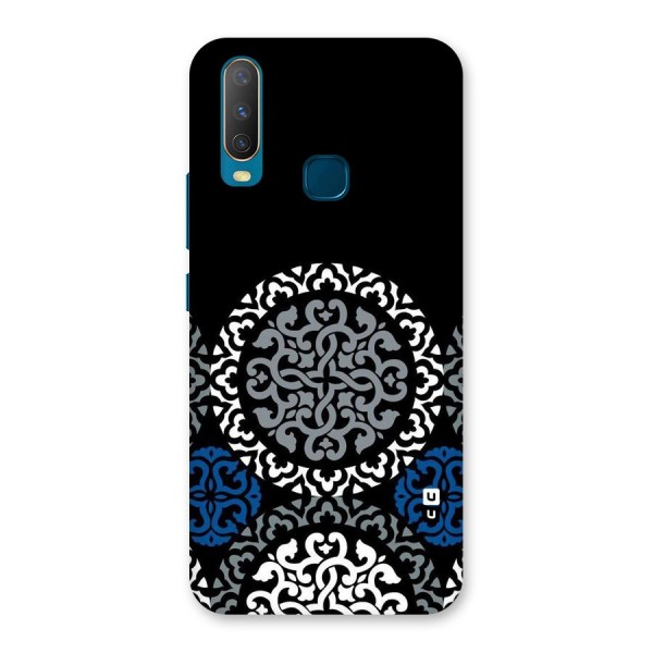 Mandala Circle Pattern Back Case for Vivo Y15