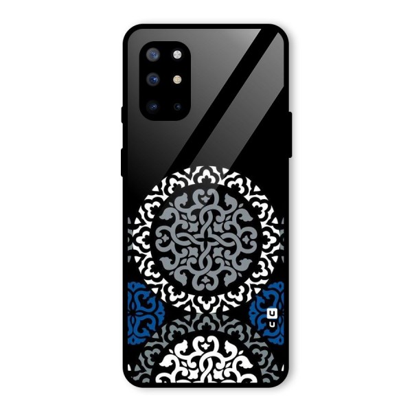 Mandala Circle Pattern Glass Back Case for OnePlus 8T