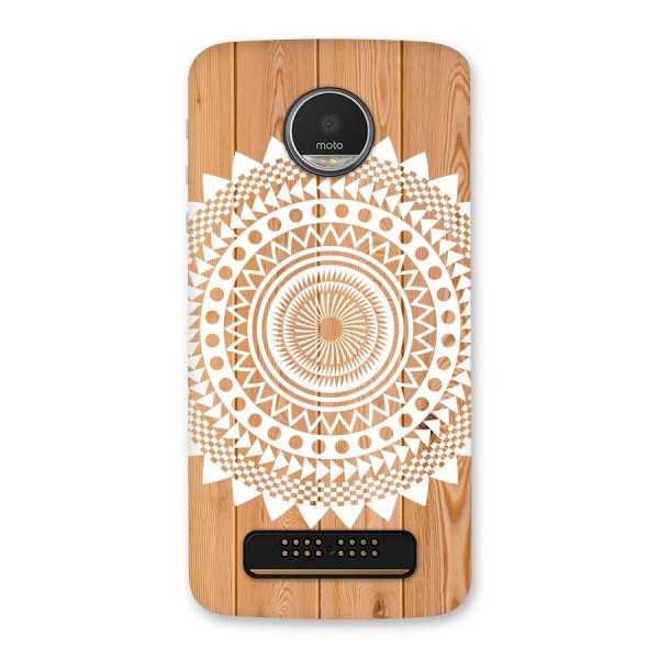 Mandala Design Back Case for Moto Z Play