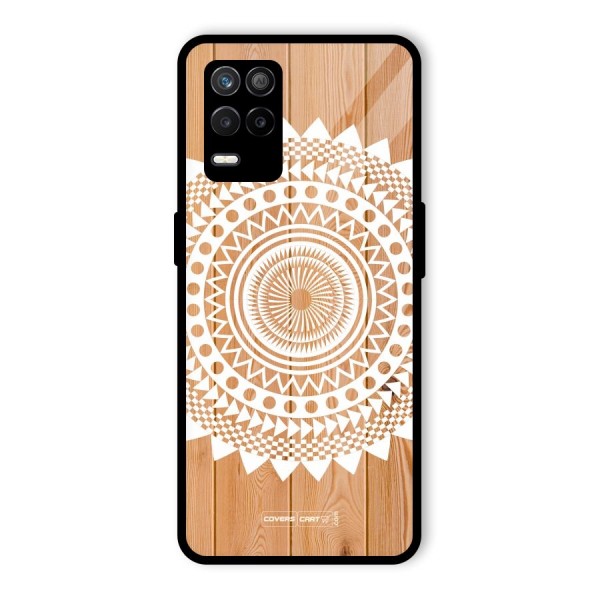 Mandala Design Glass Back Case for Realme 9 5G