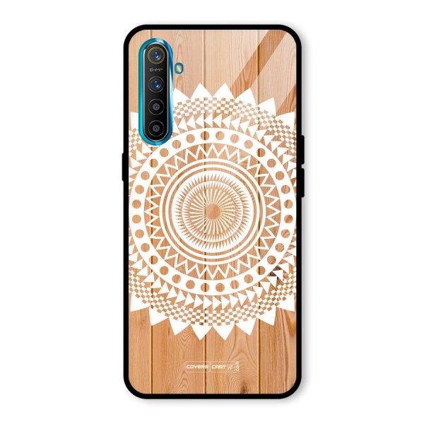 Mandala Design Glass Back Case for Realme XT