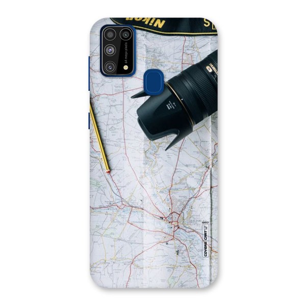 Map And Camera Back Case for Galaxy F41