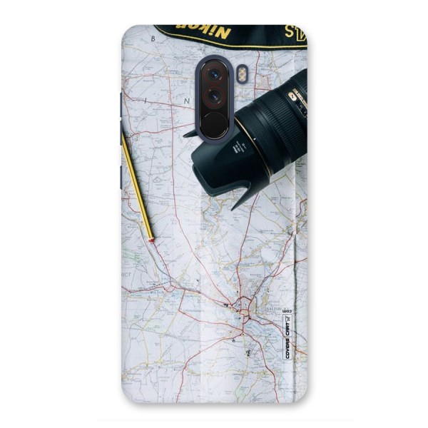 Map And Camera Back Case for Poco F1