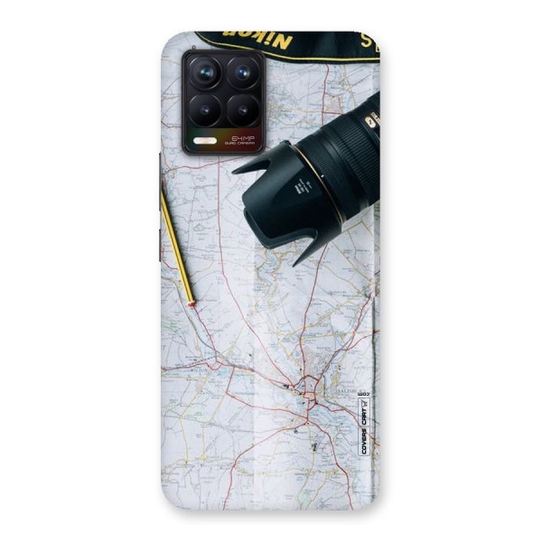 Map And Camera Back Case for Realme 8