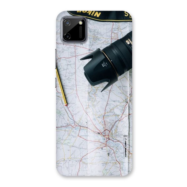 Map And Camera Back Case for Realme C11