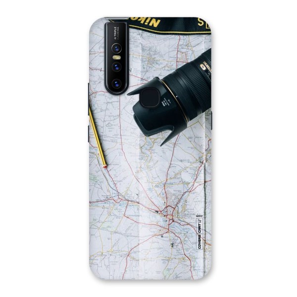 Map And Camera Back Case for Vivo V15