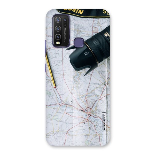 Map And Camera Back Case for Vivo Y30