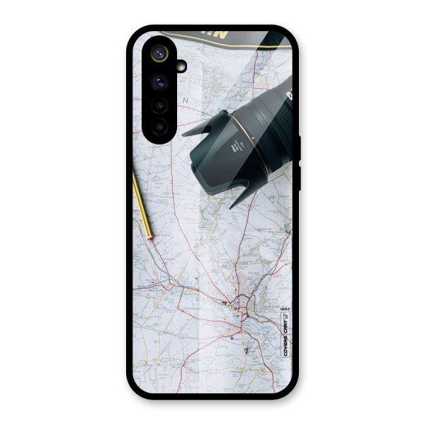 Map And Camera Glass Back Case for Realme 6