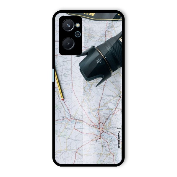 Map And Camera Glass Back Case for Realme 9i