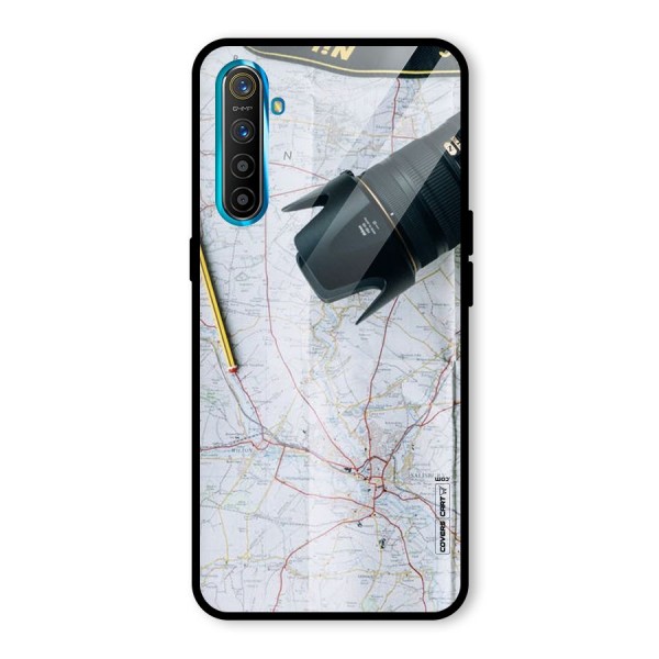 Map And Camera Glass Back Case for Realme XT