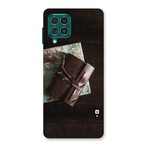 Map Journal Back Case for Galaxy F62