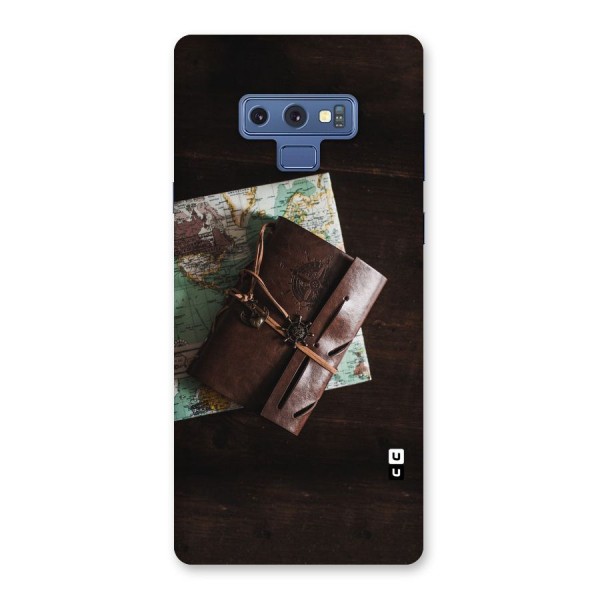 Map Journal Back Case for Galaxy Note 9