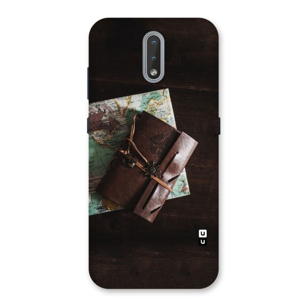 Map Journal Back Case for Nokia 2.3