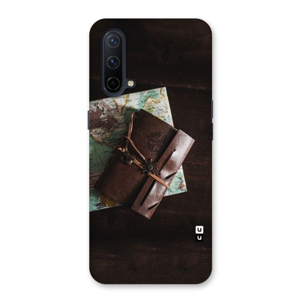 Map Journal Back Case for OnePlus Nord CE 5G
