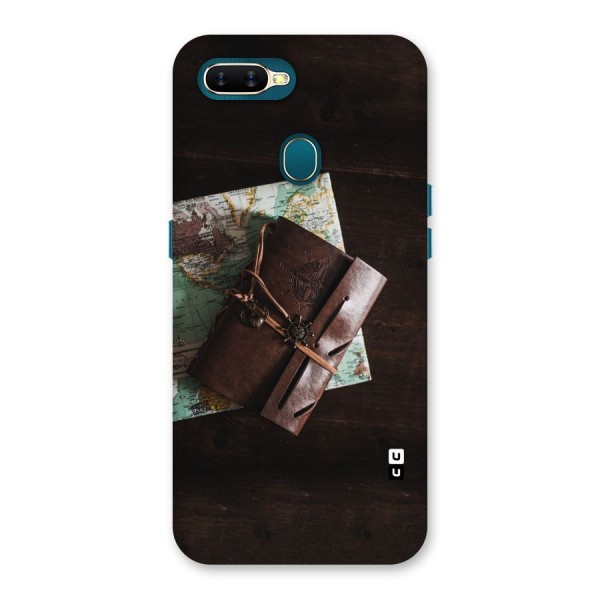 Map Journal Back Case for Oppo A11k