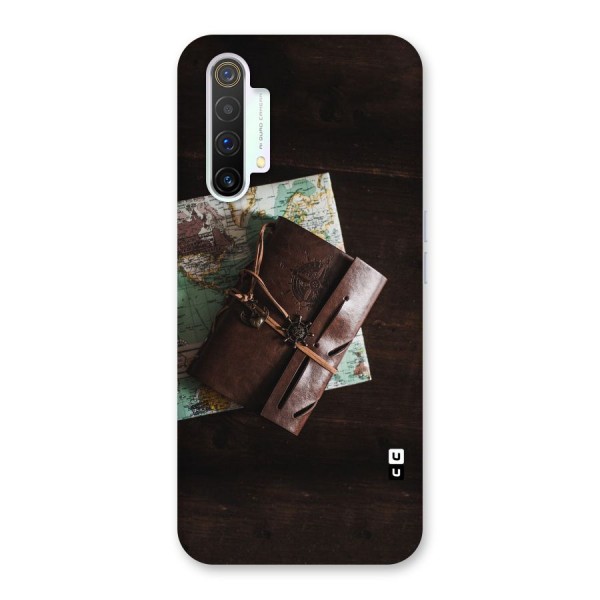 Map Journal Back Case for Realme X3 SuperZoom