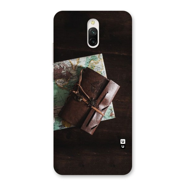 Map Journal Back Case for Redmi 8A Dual