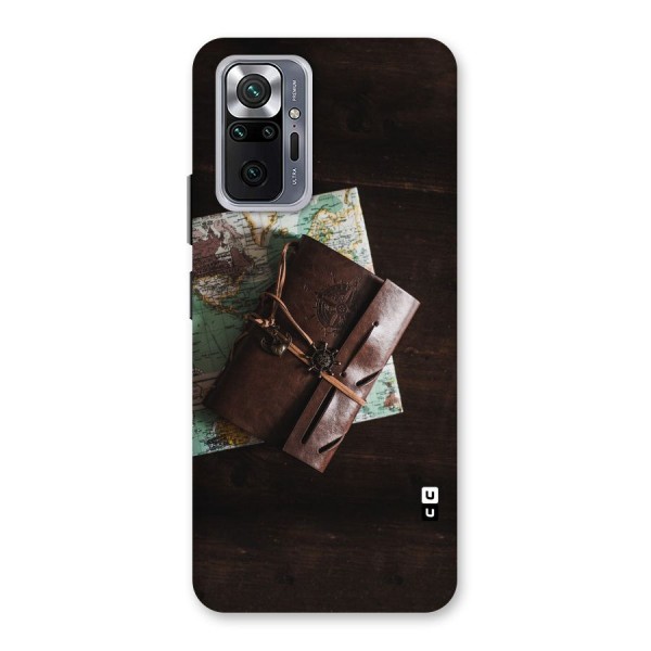 Map Journal Back Case for Redmi Note 10 Pro