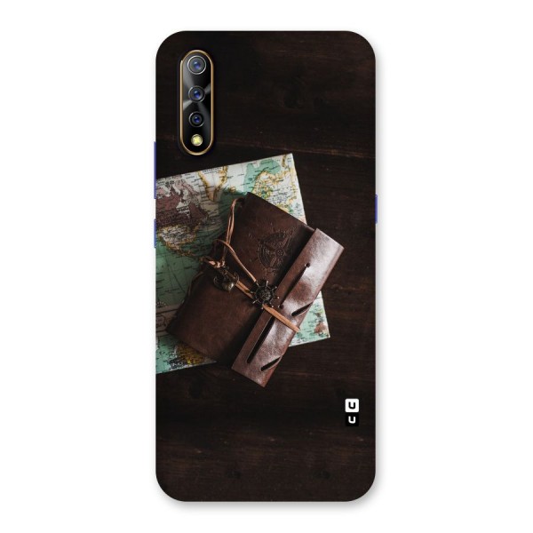 Map Journal Back Case for Vivo S1