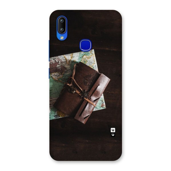 Map Journal Back Case for Vivo Y91