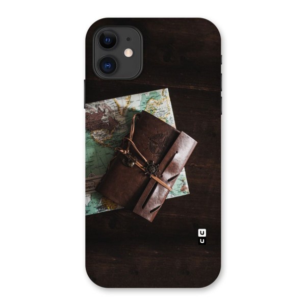 Map Journal Back Case for iPhone 11