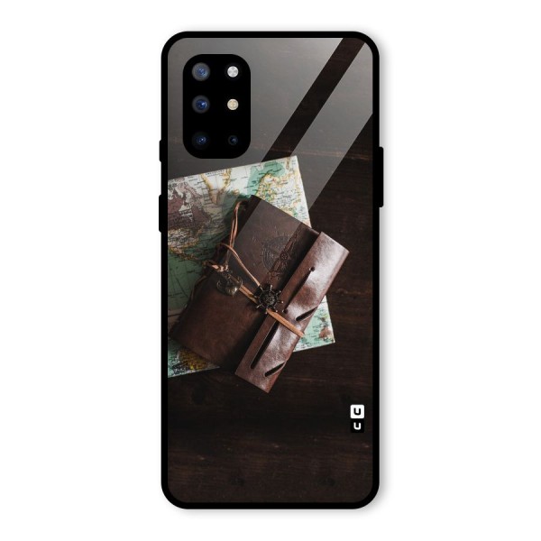 Map Journal Glass Back Case for OnePlus 8T