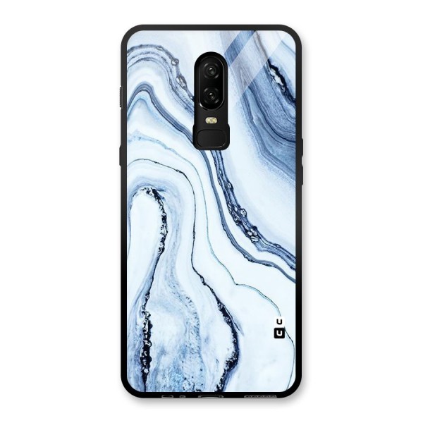 Marble Awesome Glass Back Case for OnePlus 6