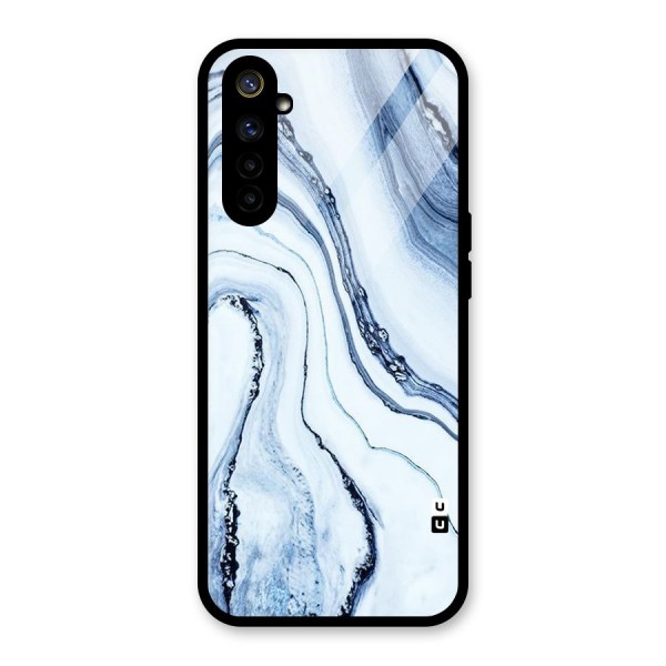 Marble Awesome Glass Back Case for Realme 6i