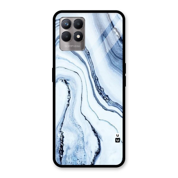 Marble Awesome Glass Back Case for Realme 8i