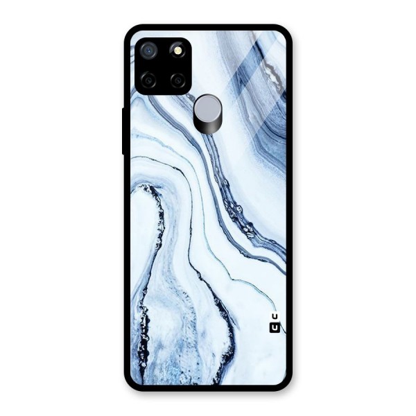 Marble Awesome Glass Back Case for Realme C15