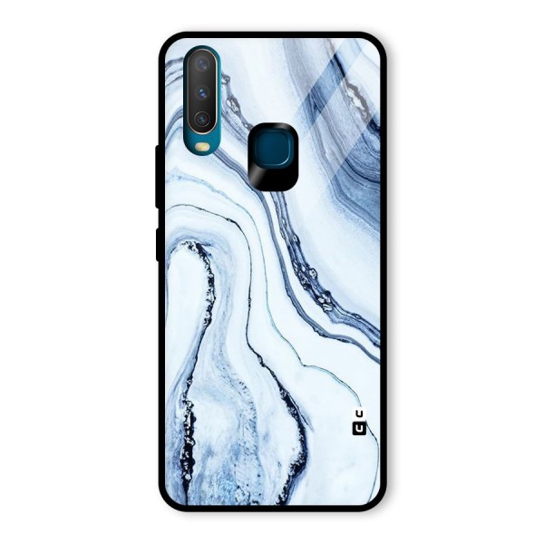 Marble Awesome Glass Back Case for Vivo Y12