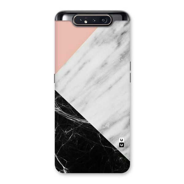 Marble Cuts Back Case for Galaxy A80