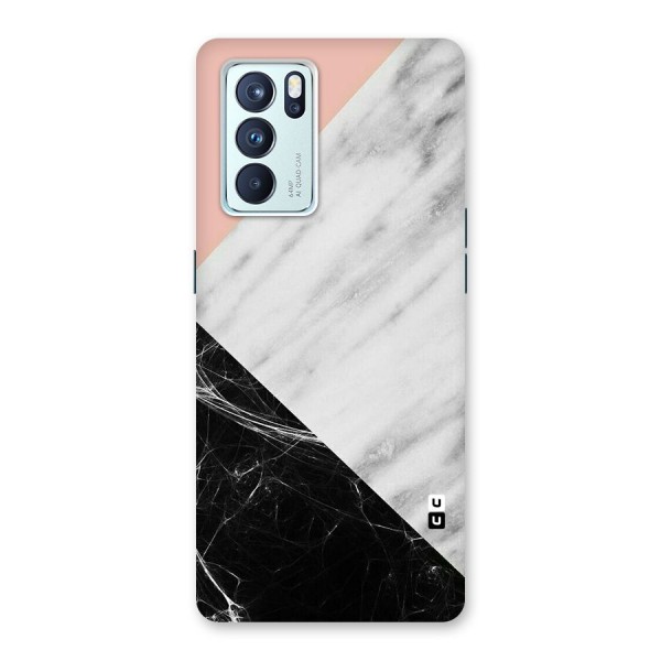 Marble Cuts Back Case for Oppo Reno6 Pro 5G