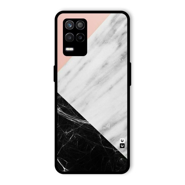 Marble Cuts Glass Back Case for Realme 9 5G