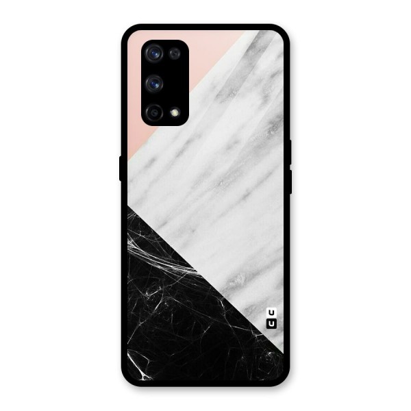 Marble Cuts Glass Back Case for Realme X7 Pro