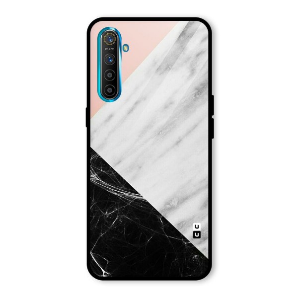 Marble Cuts Glass Back Case for Realme XT