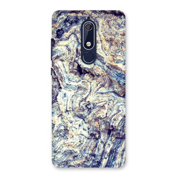 Marble Pattern Back Case for Nokia 5.1