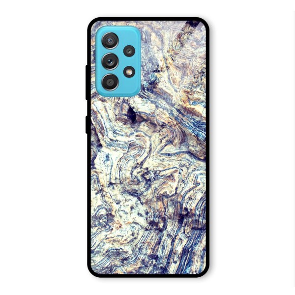 Marble Pattern Glass Back Case for Galaxy A52s 5G