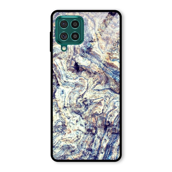 Marble Pattern Glass Back Case for Galaxy F62