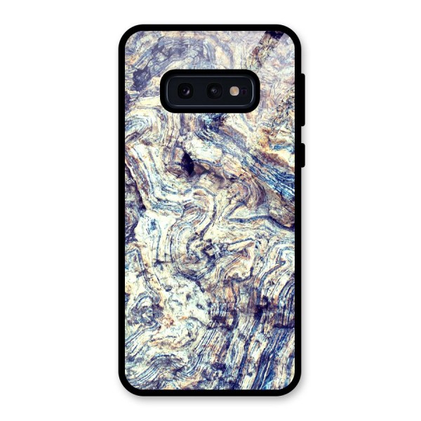 Marble Pattern Glass Back Case for Galaxy S10e