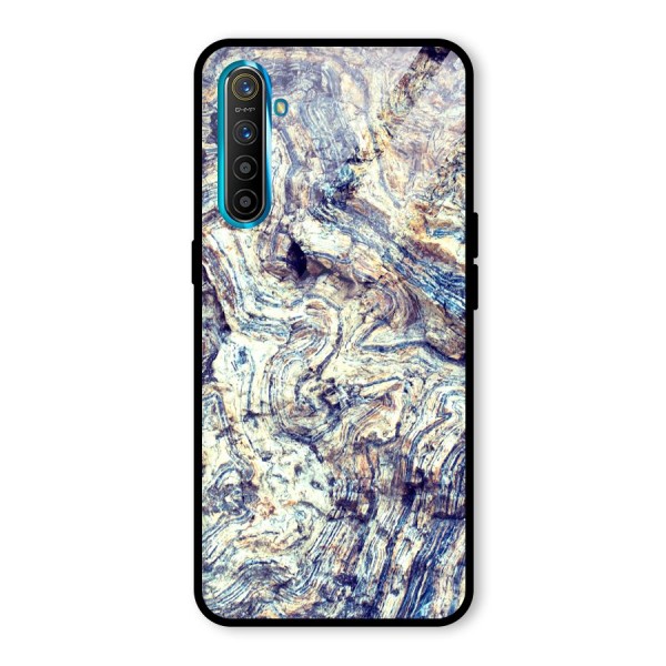 Marble Pattern Glass Back Case for Realme XT