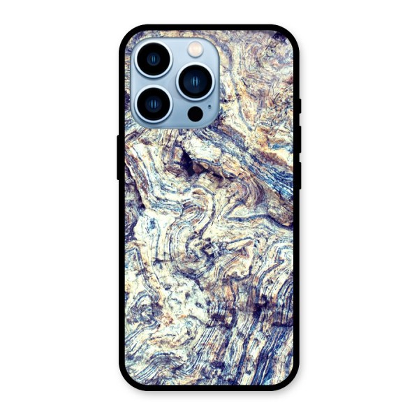 Marble Pattern Glass Back Case for iPhone 13 Pro