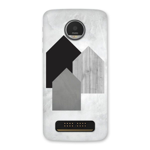 Marble Poster Back Case for Moto Z Play