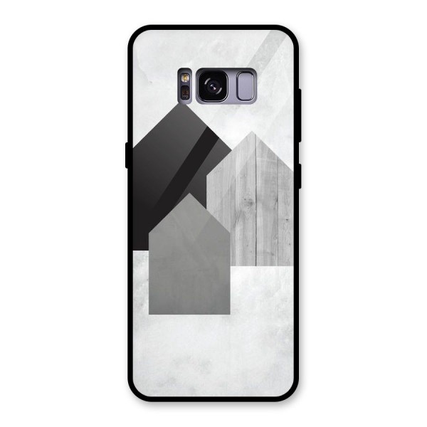 Marble Poster Glass Back Case for Galaxy S8