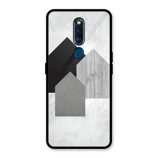 Marble Poster Glass Back Case for Oppo F11 Pro